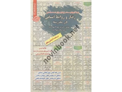 استخدامی رفتار و روابط انسانی در مدرسه مهدی تقوی کیا انتشارات سامان سنجش
